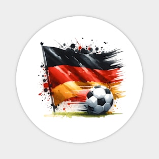 Soccer Ball Football Germany Deutschland Flag Men Women Kid Magnet